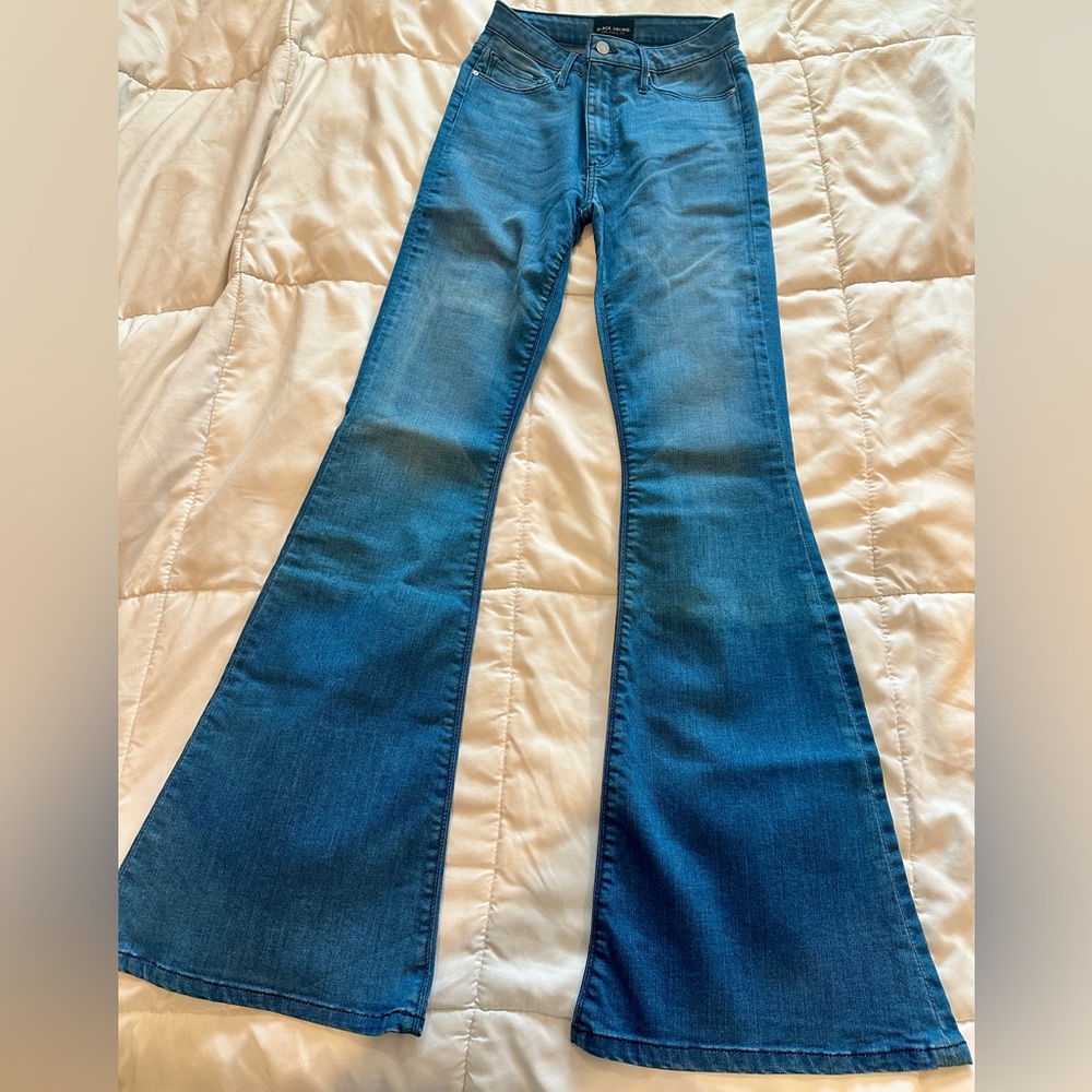 Black Orchid by Tom Ford Women's Blue Flare Jeans 27